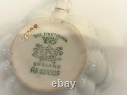 Antique Wilemen Foley England Cup & Sauce #8889 Imari Style Pre-Shelley 1890's