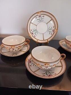 Antique nippon tea cups and saucer set