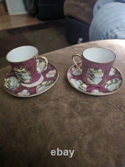 Antique tea cups