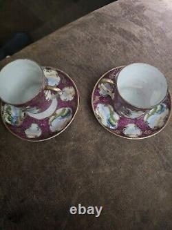 Antique tea cups