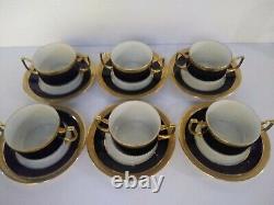 Antique tea cups and saucers Soup