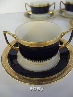 Antique tea cups and saucers Soup