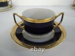 Antique tea cups and saucers Soup