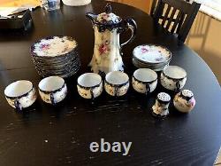 Antique tea set cup porcelain