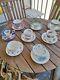 Assorted Vintage English Bone China Tea Cups And Saucers