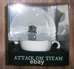 Attack on Titan USJ Levi Tea cup Saucer set Universal Studios JAPAN from JAPAN