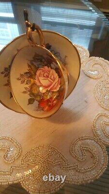 Aynsley Teacup And Saucer Signed