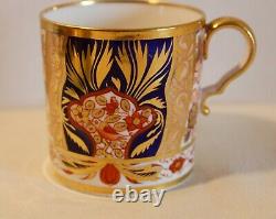 Beautiful Early Royal Crown Derby Cabinet Cup & Saucer Antique Circa 1800