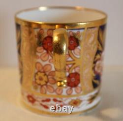 Beautiful Early Royal Crown Derby Cabinet Cup & Saucer Antique Circa 1800