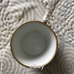 Bloor Derby Antique Gilded Porcelain Tea Cup