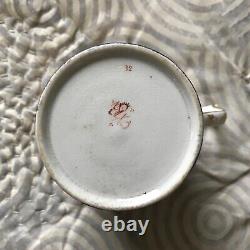 Bloor Derby Antique Gilded Porcelain Tea Cup