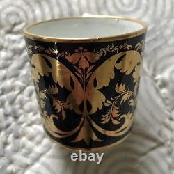 Bloor Derby Antique Gilded Porcelain Tea Cup