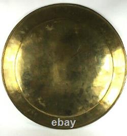 Brass Etched Ewer Coffee Tea Pot Pitcher Tray Cups Turkish Persian Indian Floral