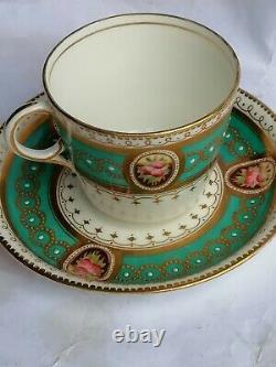 Brownfield Westhead and Moore jewellery tea cup and saucer