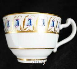 C1796 Antique Worcester Barr & Flight & Barr Tea Cup & Saucer Pinched Handle