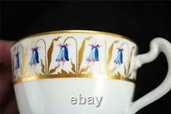 C1796 Antique Worcester Barr & Flight & Barr Tea Cup & Saucer Pinched Handle