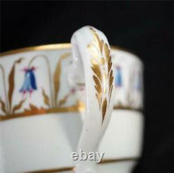 C1796 Antique Worcester Barr & Flight & Barr Tea Cup & Saucer Pinched Handle