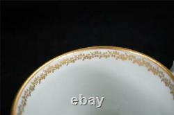 C1796 Antique Worcester Barr & Flight & Barr Tea Cup & Saucer Pinched Handle