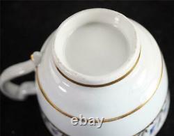 C1796 Antique Worcester Barr & Flight & Barr Tea Cup & Saucer Pinched Handle