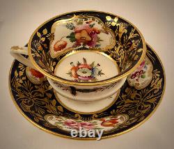 C436a Antique Coalport Tea Cup & Saucer