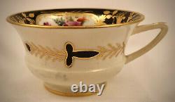 C436a Antique Coalport Tea Cup & Saucer