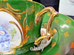 CARLSBAD tea cup and saucer courting couple love story teacup ladies Austria