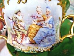 CARLSBAD tea cup and saucer courting couple love story teacup ladies Austria