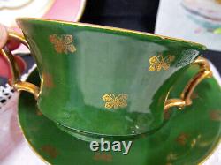 CARLSBAD tea cup and saucer courting couple love story teacup ladies Austria
