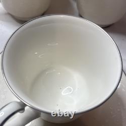 Carico Chantilly Cup & Saucer 7953.9 Cups 7 Saucer Set Made In Japan NOS