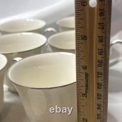 Carico Chantilly Cup & Saucer 7953.9 Cups 7 Saucer Set Made In Japan NOS