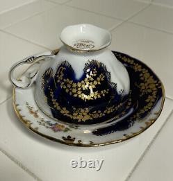 Casati ARAMCO IMPORTSFine Porcelain 10 pc Tea Cup and Saucer Set /Box #1233-TS12