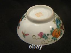 Chinese Tea Bowl Cup Signed