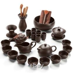 Chinese kungfu tea set yixing zisha guaranteed quality tea pot gaiwan tea cups