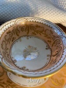Coal Port England c1840 Porcelain TeaCup $ Saucer bone china hand painted