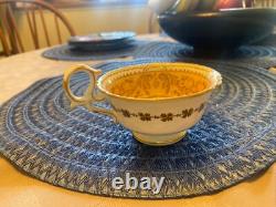 Coal Port England c1840 Porcelain TeaCup $ Saucer bone china hand painted