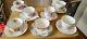 Collection Of 7 Bone China Tea Cups & Saucers. Hudson, Royal Albert, Hammersley