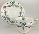 Crown Staffordshire Blue Bow Cup & Saucer