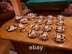 EXQUISITE TIFFANY & CO. MINTONS TEA SET FOR 12 With DESERT PLATES museum quality