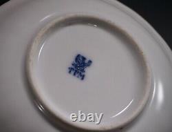 Early TPM Teacup Saucer Set Carl Tielsch Altwasser Antique German Porcelain Sile