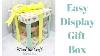 Easy Display Gift Box Tea Cup Saucer Gift Box Brilliant Craft Fair Idea