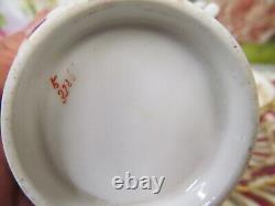 English Porcelain rare 1825 tea cup and saucer trio RIDGWAY teacup cake plate