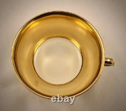 Exquisite Antique Royal Berlin Tea Cup & Saucer