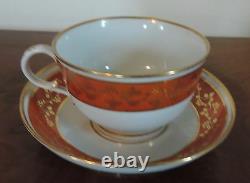 Extra Large Antique 18th c. Worcester Flight Barr Porcelain Tea Cup & Saucer