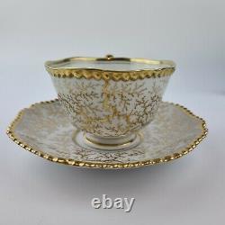 Fine Antique Early 19th Century Flight Barr & Barr Worcester Tea Cup And Saucer