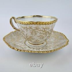Fine Antique Early 19th Century Flight Barr & Barr Worcester Tea Cup And Saucer