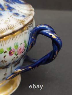 Friedrich Adolph FA Schumann Berlin Germany Porcelain Covered Cup Antique SRM