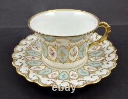 Frilly L S & S Limoges Tea Cup & Saucer