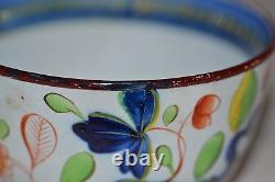 Gaudy Dutch SINGLE ROSE Pattern CUP and SAUCER #1