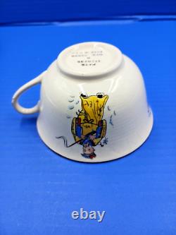 Genevieve Wimsatt Chinese Zodiac Fortune Telling Tea Cup & Saucer 1930s USA