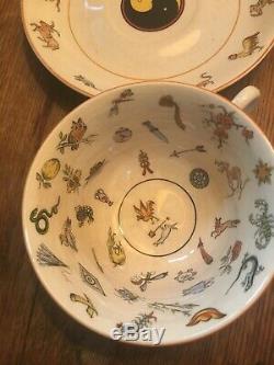Genevieve Wimsatt fortune telling teacup Tasseography tarot tea cup & saucer